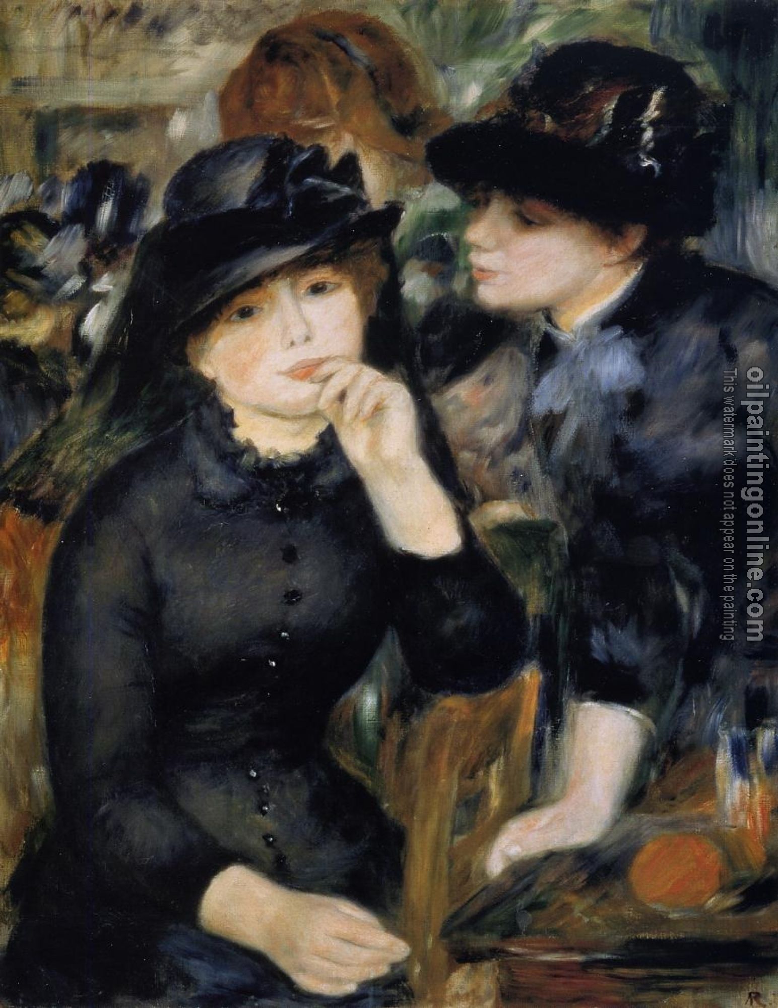 Renoir, Pierre Auguste - Girls in Black